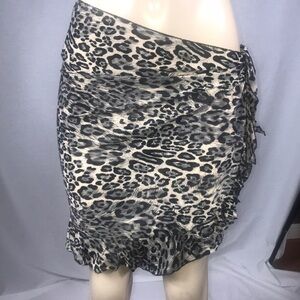 Zuliana Animal Print Sarong
